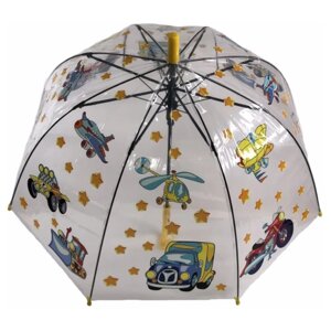 Зонт galaxy OF umbrellas, полуавтомат, купол 70 см., желтый