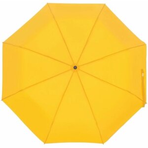 Зонт molti, купол 97 см, со светоотражающими элементами, для женщин, желтый