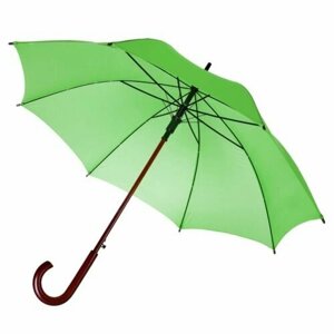 Зонт-трость molti, полуавтомат, для мужчин, зеленый
