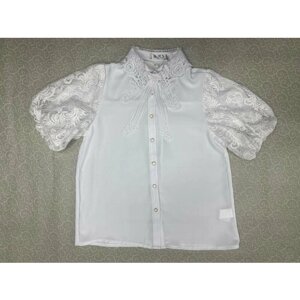 Блуза Deloras, размер 140/64, белый