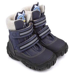 Ботинки Tapiboo, демисезон/зима, натуральная кожа, натуральный нубук, на липучках, размер 25, синий