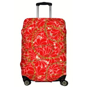 Чехол для чемодана LeJoy, полиэстер, размер L, красный