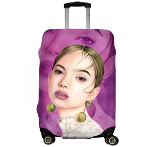 Чехол для чемодана "Mari pink" размер M