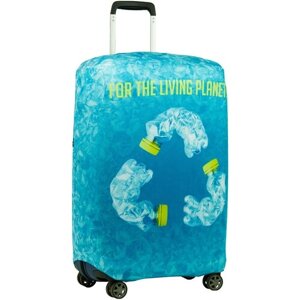 Чехол для чемодана RATEL, размер L, синий, голубой