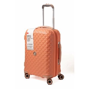 Чемодан IT Luggage 16-2888-08, ABS-пластик, размер M, коралловый