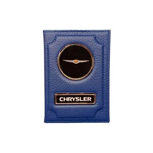 Chrysler, натуральная кожа, синий