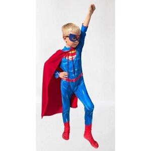 Детский карнавальный костюм - Супермен - размер 150