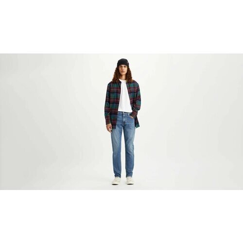 Джинсы зауженные Levi's, размер 30/30, синий