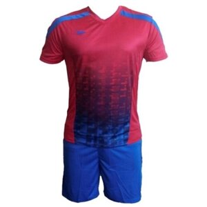 Форма Cliff футбольная, шорты и футболка, размер 2XL, синий, красный