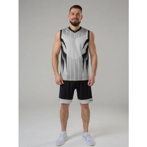 Форма CroSSSport баскетбольная, майка и шорты, размер 46, белый