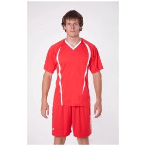 Форма CroSSSport футбольная, шорты и футболка, размер 48, красный