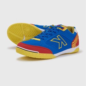 Футзалки Kelme Футзалки взрослые Kelme Precision 55211-48 55211-48, размер 7US, синий, желтый