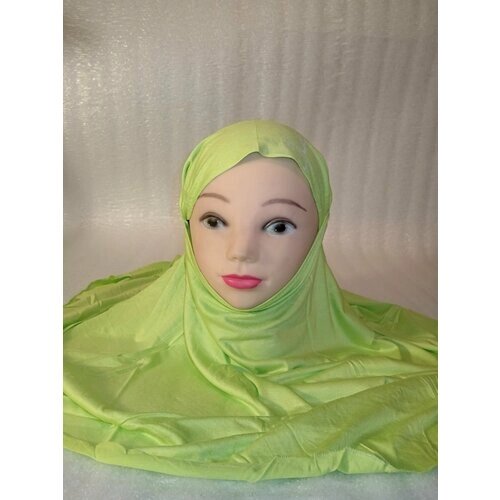 Хиджаб Хиджаб Жасмин 2.0, размер 55, зеленый