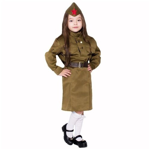 Карнавальный костюм солдаточка 5-7 лет рост 122-134