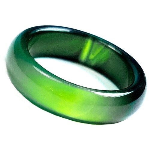 Кольцо ОптимаБизнес, размер 18, зеленый
