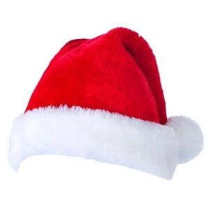 Колпак новогодний, шапка-колпак Деда Мороза, шапка новогодняя, 1 штука, 39x28 см