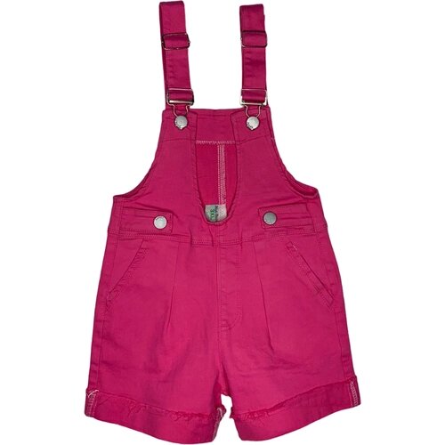 Комбинезон msk-bear, демисезон/лето, карманы, размер 122, розовый