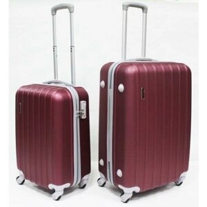 Комплект чемоданов Feybaul, бордовый