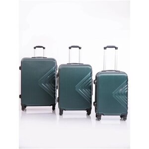 Комплект чемоданов Feybaul, зеленый