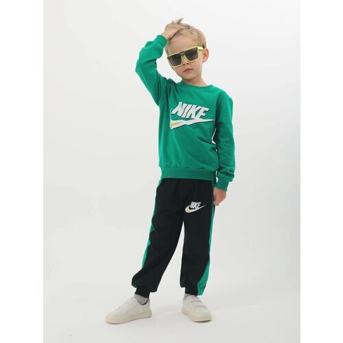 Комплект одежды HUSAN BABY, размер 7, зеленый