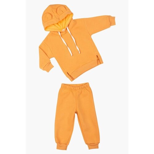 Комплект одежды little WORLD OF ALENA, размер 98, оранжевый