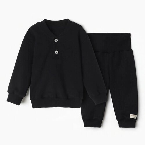 Комплект одежды Minaku, размер 92/98, черный