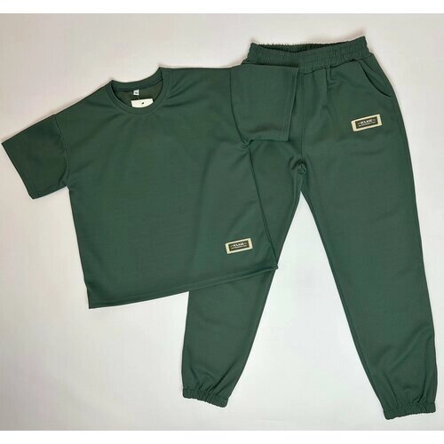 Комплект одежды , размер 42, зеленый