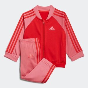 Костюм adidas, размер 98, красный, розовый
