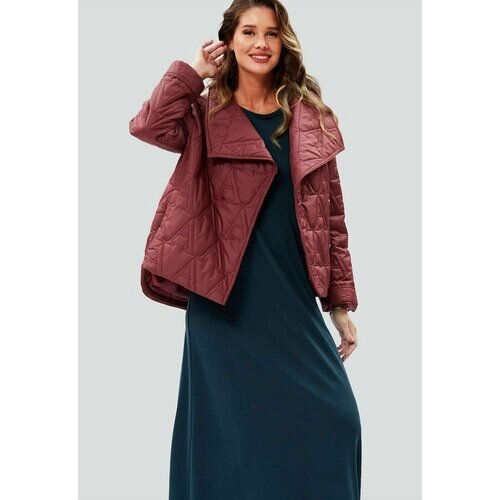 Куртка D'IMMA fashion studio Сабина, размер 62, бордовый