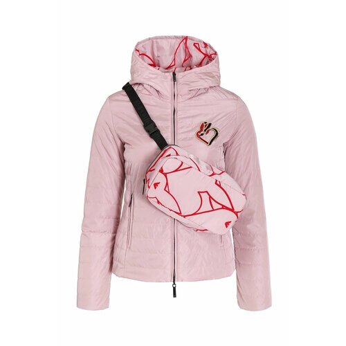 Куртка emporio armani, размер 46, розовый