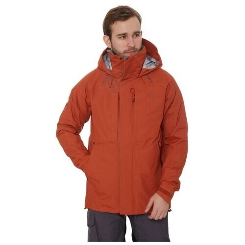 Куртка FHM, размер 2XL, оранжевый, красный