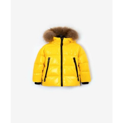 Куртка Gulliver, размер 122, желтый