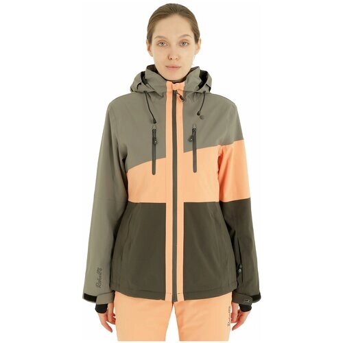 Куртка Rehall, размер M, оранжевый, серый