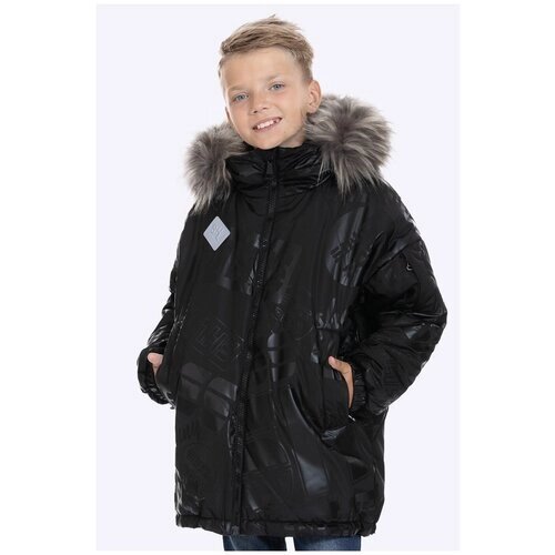 Куртка Шалуны, размер 34, 134, черный