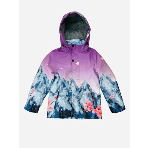Куртка Velikonemalo, размер 140, фиолетовый