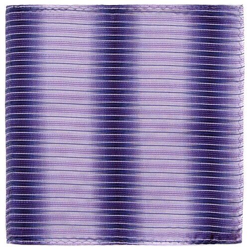 Нагрудный платок , в полоску, для мужчин, фиолетовый