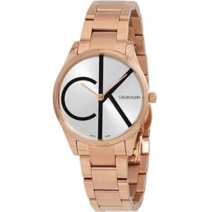 Наручные часы CALVIN KLEIN Швейцарские наручные часы Calvin Klein K4N23X46, золотой