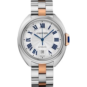 Наручные часы Cartier Cartier Cle de Cartier W2CL0002, серебряный, белый