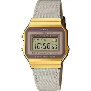 Наручные часы CASIO Casio General A700WEGL-7A, бежевый, коричневый