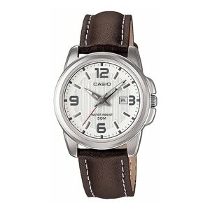 Наручные часы CASIO LTP-1314L-7A, коричневый, белый