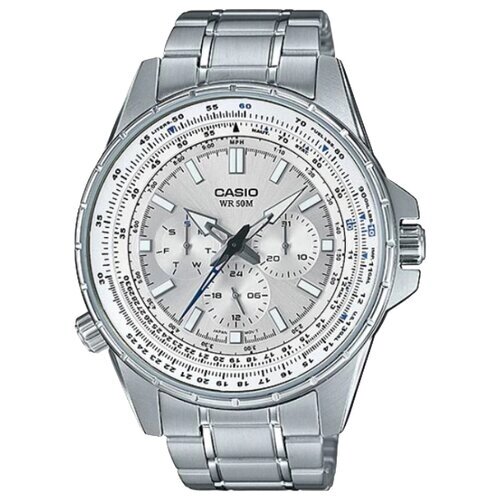 Наручные часы CASIO MTP-SW320D-7A, серебряный