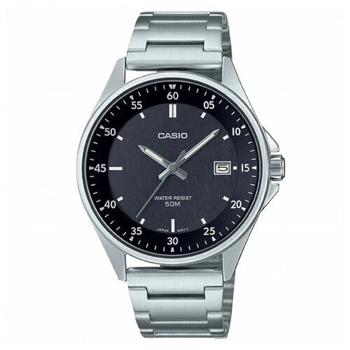 Наручные часы CASIO Наручные часы Casio Collection MTP-E705D-1E, черный, серебряный