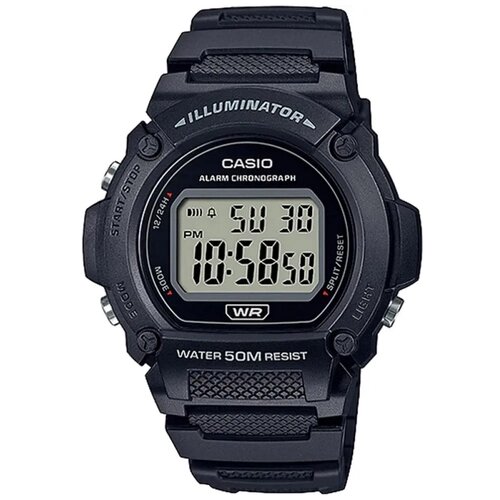 Наручные часы CASIO Наручные часы Casio W-219H-1A, черный