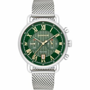Наручные часы EARNSHAW Часы Earnshaw ES-8194-33, зеленый