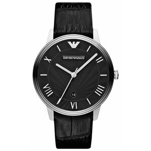 Наручные часы EMPORIO ARMANI Emporio AR1611, серебряный, черный