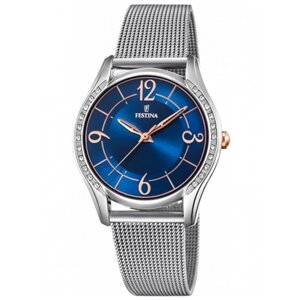 Наручные часы FESTINA Женские Наручные часы Festina F20420/4, синий, серебряный