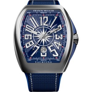 Наручные часы Franck Muller Franck Muller Vanguard Yachting V 45 SC DT AC YACHT BL, синий