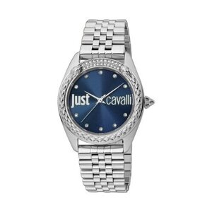 Наручные часы Just Cavalli Часы женские Just Cavalli JC1L195M0055, синий, серебряный