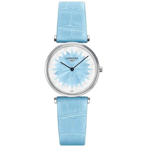 Наручные часы LONGINES La Grande Classique de Longines, серебряный, голубой