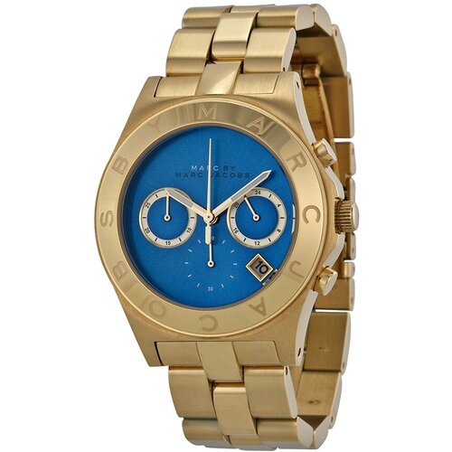 Наручные часы MARC JACOBS Наручные часы Marc Jacobs MBM3307, золотой, синий